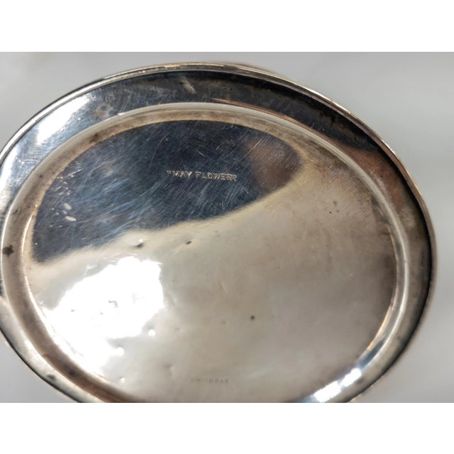 Silver 20th Century American Sterling Silver Weighted Candlestick For Sale - Image 8 of 10