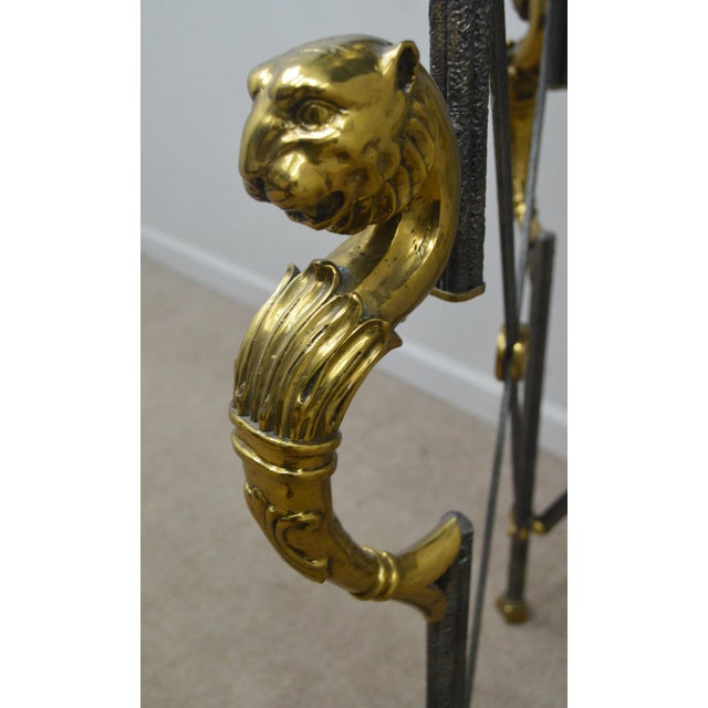 Neoclassical Maitland Smith Plant Stand For Sale - Image 3 of 12