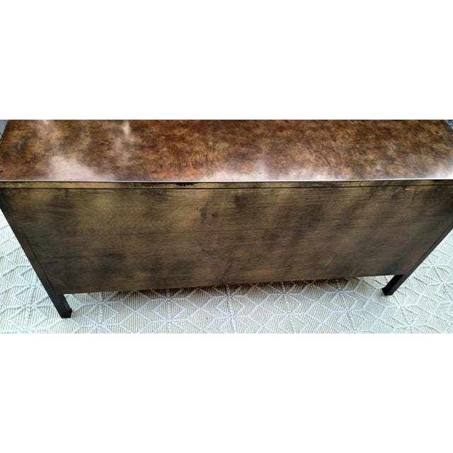 Mid 20th Century Mid 20th Century Mastercraft Amboyna Burl Wood Credenza by William Doezema For Sale - Image 5 of 10