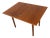 Mid-Century Danish Compact Folding Oak Dining Table attributed to Børge Mogensen, 1950s For Sale