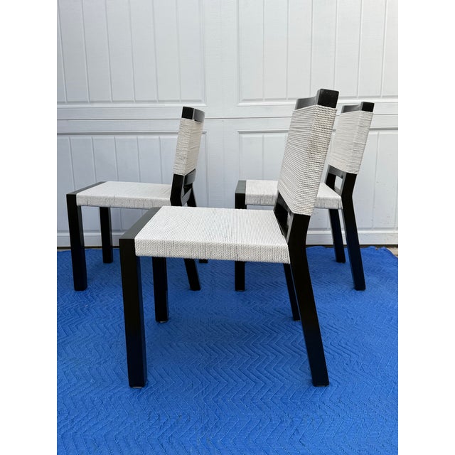 1950’s String Chair by VKG of Beverly Hills-Set of Three For Sale - Image 9 of 10