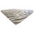 Modern Nepalese Modern Wool & Silk 10X14 Gray & Brown Zebra Print Handmade Area Rug #1143856 For Sale - Image 3 of 6