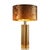 Gold Table Lamp with Golden Tubular Elements from WKR Leuchten, Germany, 1960s For Sale - Image 8 of 8