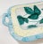 Vintage Majolica Style Ivy Basket Motif Ceramic Bowl For Sale - Image 9 of 10