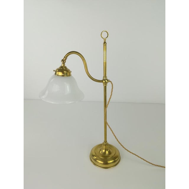 Desk Lamp in Brass, 1910s For Sale - Image 6 of 11