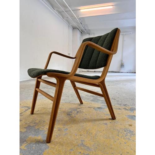AX Lounge Chair by Peter Hvidt and Orla Mølgaard-Nielsen for Fritz Hansen For Sale - Image 5 of 11