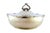 Metal Silver Tureen with Wavy Edges and Openwork Handle on the Lid For Sale - Image 7 of 7
