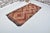 Textile 1960s Ruby- Red Color Geometric Pattern Handmade Kilim Runner For Sale - Image 7 of 11