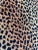 Black Leopard Print Upholstered Room Divider / Dressing Screen /Partition (3 Panels) For Sale - Image 8 of 12