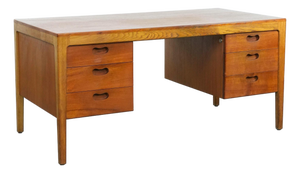 Vintage German Desk by Hartmunt Lohmeyer for Wilkhahn, 1960s