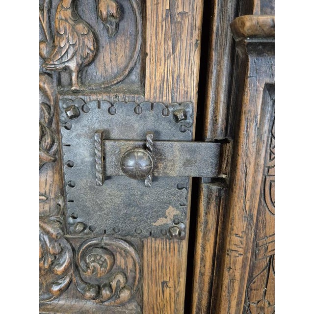 Renaissance-Style Credenza with Mascarons For Sale - Image 4 of 16