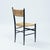 Spinetto Dining Chairs in Ebonised Straw by Chiavarine Fratelli, 1950s, Set of 4 For Sale - Image 9 of 18