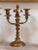 Metal 18th Century Pair of Rare Eugène Bazart Louis XVI Gilt Bronze Two-Light Candelabra For Sale - Image 7 of 8