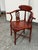 Vintage Rosewood Asian-Inspired Corner Chairs, Pair For Sale - Image 12 of 12