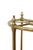 1900 - 1909 English Demi Lune Umbrella Stand in Brass, 1900 For Sale - Image 5 of 11