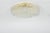 Metal Large Round Ice Glass Flush Mount from Hillebrand, Germany, 1970s For Sale - Image 7 of 8