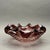 1960s Vintage Barovier & Toso Attributed Mid-Century Amethyst Controlled Bubble Murano Art Glass Trinket Dish Bowl For Sale - Image 5 of 9