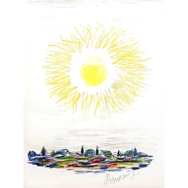 Wood Pierre Bonnard - The Sun - Original Lithograph 1947 For Sale - Image 7 of 7