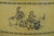 19th C French Yellow Toleware Tiered Tray Table Stand Chinoiserie Pastoral Scene For Sale - Image 11 of 18