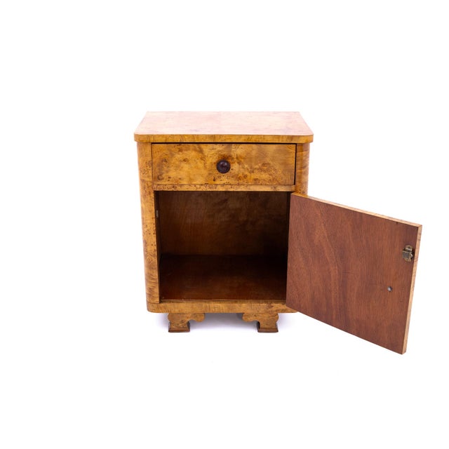 1950s Art Deco Style Side Tables, Poland, 1950s, Set of 2 For Sale - Image 5 of 15