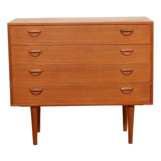 Vintage Danish Chest of Drawers in Teak from Feldballes Møbelfabrik, 1960s For Sale