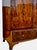Traditional Early 20th Century Irish Flame Mahogany Bow Front Armoire in the Style of Robert Strahan & Co. For Sale - Image 3 of 13