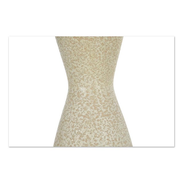 Vintage White and Blue Ceramic Jug For Sale - Image 5 of 6