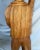 Wood Vintage 1934 Tall Standing Wood Figure For Sale - Image 7 of 10