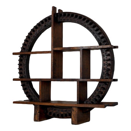 Brutalist Round Cabinet, Brazil, 1970s For Sale