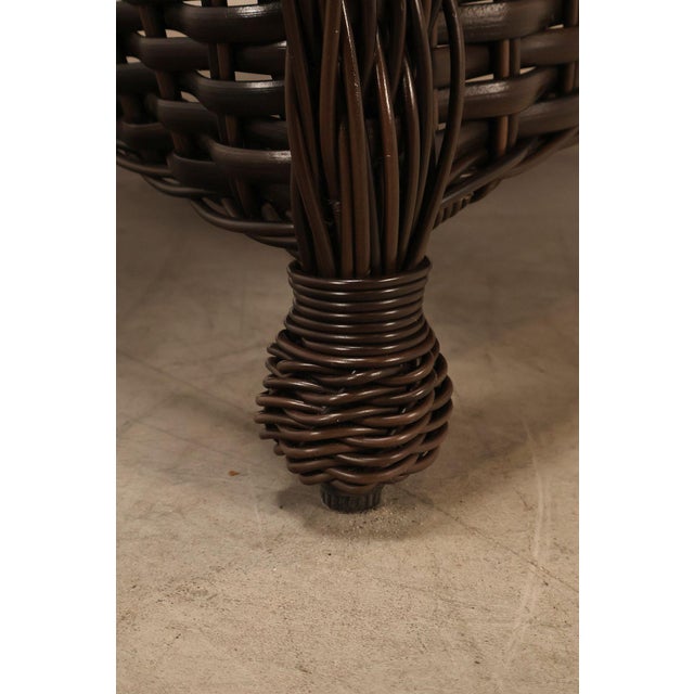 Northcape Pair of 'Richmond' Outdoor Wicker Patio Armchairs For Sale - Image 16 of 18