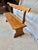 19th Century Italian Pine Frattino Design Bench For Sale - Image 4 of 12
