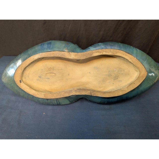 Early 20th Century Art Nouveau Pottery Tray - Signed Cyte're For Sale In New York - Image 6 of 6