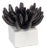 Regina Andrew Succulent Sculpture 2, Blackened Zinc For Sale