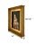 Antique Portrait Elgant Lady Fine Painting Oil on Board in Wooden Golden Frame For Sale - Image 4 of 9