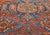 Late 19th Century Caucasian Soumak Rug, Handwoven Allover Geometric, Red & Blue, 5' x 7' For Sale - Image 16 of 17