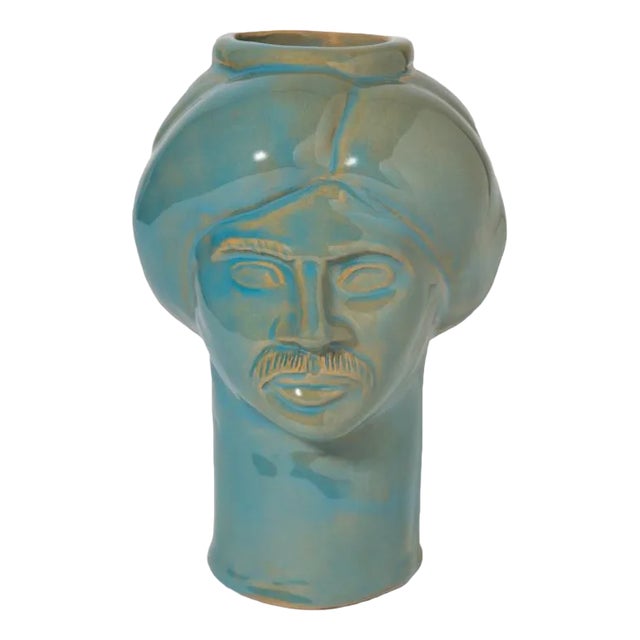 Solimano Small • Turquoise Favignana from Crita Ceramiche For Sale