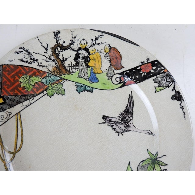 Antique Chinoiserie English Transferware Plate Chairish