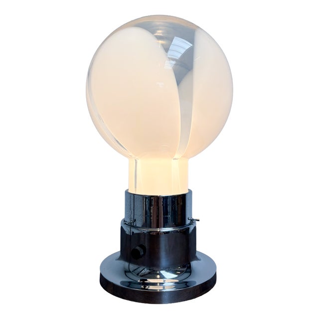 Italian Murano Glass Table Lamp, 1970s For Sale