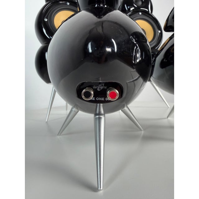 Scandyna Minipod + Micropod Designer Speakers from Simon Ghahary, Denmark, 2000s, Set of 4 For Sale - Image 4 of 10