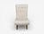 1930s Swedish Modern, Scoop Lounge Chair, Beige Linen, Beech, Sweden, 1940s For Sale - Image 5 of 11