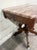 Antique Victorian Eastlake Marble Top Walnut Parlor Table For Sale - Image 13 of 14