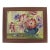 Vintage Framed Still Life Floral Needlepoint Art For Sale