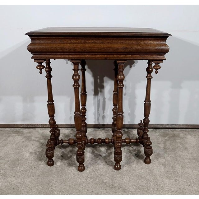Louis XIV Style Side Table, Late 19th Century For Sale - Image 16 of 18
