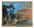 Alfred Lop-Montel, Mediterranean Landscape, Gouache on Paper, Framed For Sale