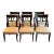 Set of 6 Thomas Pheasant for Baker Cleo Dining Chairs For Sale