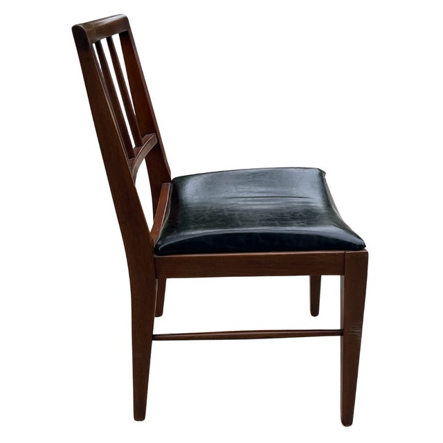 Mid-Century Modern Mid 20th Century Davis Cabinet Company Walnut Dining Chair For Sale - Image 3 of 6
