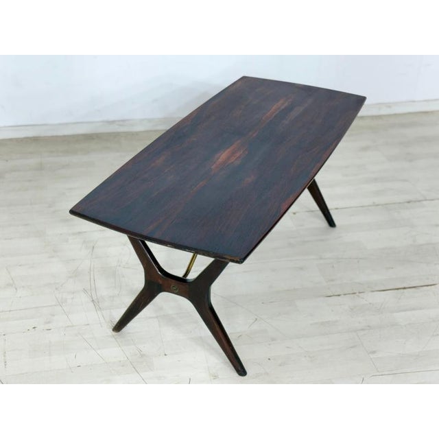 Vintage Coffee Table in Rosewood by Karl Erik Ekselius, Sweden, 1960s For Sale - Image 3 of 7