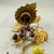1930s Italian Gold Leaf Tole Peinte Grape Vine Candle Sconce For Sale - Image 5 of 16