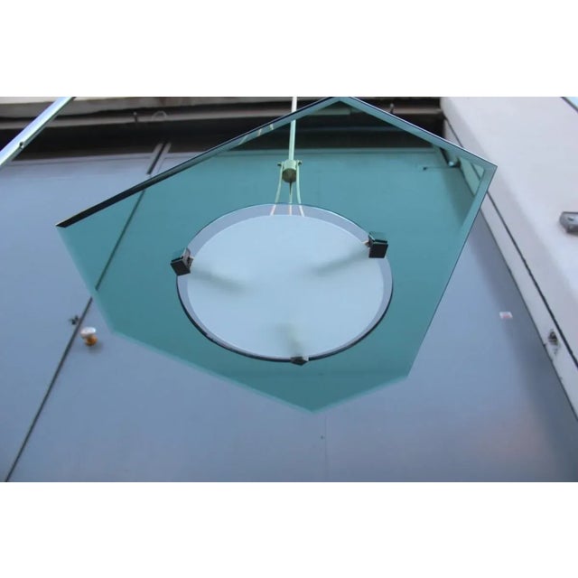 Mid-Century Modern Italian Pendant Lamp, 1950s For Sale - Image 10 of 14