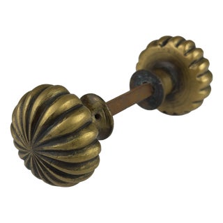Antique Brass Doorknob, Italy, 1920s For Sale